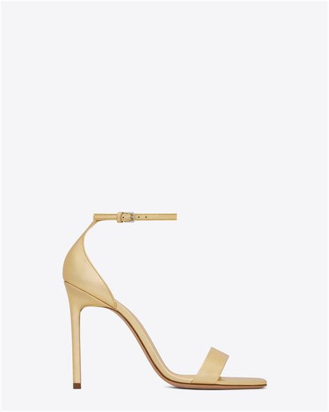 ysl amber schuhe|Saint Laurent Amber Sandals .